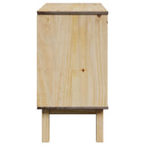 vidaXL Hallway Cabinet OTTA 75x40x75 cm Solid Wood Pine