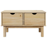 vidaXL Hallway Bench OTTA 80x40x45 cm Solid Wood Pine