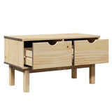 vidaXL Hallway Bench OTTA 80x40x45 cm Solid Wood Pine