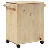 vidaXL Kitchen Trolley OTTA 71x45x80 cm Solid Wood Pine