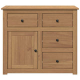 vidaXL Sideboard with Drawers Panama 93x40x80 cm Solid Wood Pine