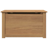 vidaXL Storage Chest with Lid Panama 79x42x46 cm Solid Wood Pine