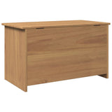 vidaXL Storage Chest with Lid Panama 79x42x46 cm Solid Wood Pine