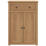 vidaXL Shoe Cabinet Panama 80x40x114 cm Solid Wood Pine