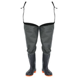 vidaXL Hip Waders Dark Green Size 40