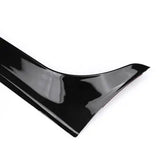 2Pcs Car Black Gloss Black Rear Window Side Spoiler Wing Canards Splitter For VW Golf 6 MK6 2008-2013