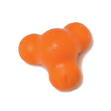 West Paw Dog Toy with Zogoflex Tux Tangerine Orange L