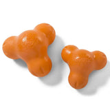 West Paw Dog Toy with Zogoflex Tux Tangerine Orange L