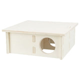 TRIXIE 4-chambered Rodent House 25x10x25 cm Wood