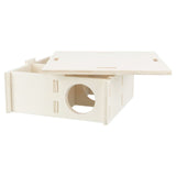 TRIXIE 4-chambered Rodent House 25x10x25 cm Wood