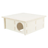 TRIXIE 4-chambered Rodent House 25x10x25 cm Wood