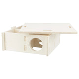 TRIXIE 4-chambered Rodent House 30x12x30 cm Wood