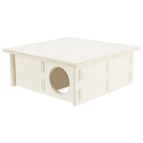 TRIXIE 4-chambered Rodent House 30x12x30 cm Wood