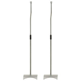 Universal Speaker Stand Silver 2 pcs