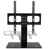 vidaXL Pedestal TV Stand for 26-42 Inch Screen Max VESA 400x400 mm 30kg