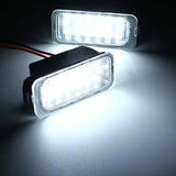 2x 18 LED Licence Number Plate Light For Ford Fiesta Focus C-Max Kug