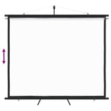 vidaXL Projection Screen with Tripod 100" 4:3