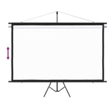 vidaXL Projection Screen with Tripod 108" 16:9