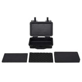 vidaXL Portable Flight Case Black 30x22x10 cm PP