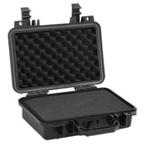 vidaXL Portable Flight Case Black 30x22x10 cm PP