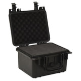 vidaXL Portable Flight Case Black 27x25x18 cm PP