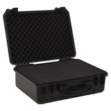 vidaXL Portable Flight Case Black 47x36x18 cm PP