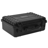 vidaXL Portable Flight Case Black 47x36x18 cm PP