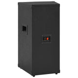 vidaXL Professional Passive Hifi Stage Speaker 1000 W Black 37x37x64cm