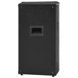 vidaXL Professional Passive Hifi Stage Speaker 1000 W Black 37x37x64cm