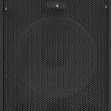 vidaXL Professional Passive Hifi Stage Speaker 1000 W Black 37x37x64cm