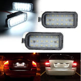 2x 18 LED Licence Number Plate Light For Ford Fiesta Focus C-Max Kug