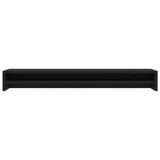 vidaXL Monitor Stand Black 100x24x13 cm Engineered Wood