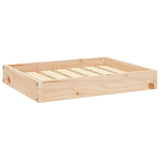 vidaXL Dog Bed 61.5x49x9 cm Solid Wood Pine