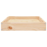 vidaXL Dog Bed 61.5x49x9 cm Solid Wood Pine