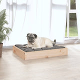 vidaXL Dog Bed 61.5x49x9 cm Solid Wood Pine