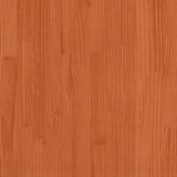 vidaXL Under-Bed Drawers 2 pcs Wax Brown 75x55x16 cm Solid Wood Pine
