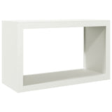 vidaXL Firewood Rack White 100x40x60 cm Steel