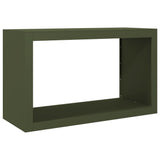 vidaXL Firewood Rack Green 100x40x60 cm Steel