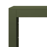 vidaXL Firewood Rack Green 100x40x60 cm Steel