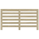 vidaXL Radiator Cover Sonoma Oak 149x20x82 cm Engineered Wood