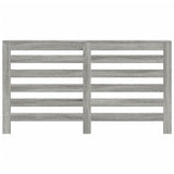 vidaXL Radiator Cover Grey Sonoma 149x20x82 cm Engineered Wood