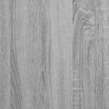 vidaXL Radiator Cover Grey Sonoma 149x20x82 cm Engineered Wood