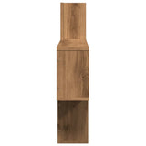 vidaXL Wall Shelf Artisian Oak 100x15x70 cm Engineered Wood