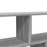 vidaXL Wall Shelf Grey Sonoma 100x25x50 cm Engineered Wood