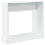 vidaXL Fireplace Surround White 100x30x87.5 cm Engineered Wood