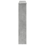 vidaXL Fireplace Surround Concrete Grey 100x20x100 cm Engineered Wood