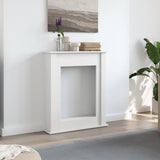 vidaXL Fireplace Surround White 75x20x87.5 cm Engineered Wood