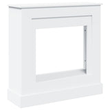 vidaXL Fireplace Surround White 90x30x90 cm Engineered Wood