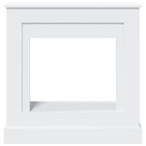 vidaXL Fireplace Surround White 90x30x90 cm Engineered Wood