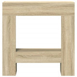 vidaXL Fireplace Surround Sonoma Oak 81x18x82 cm Engineered Wood